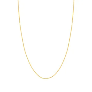 14k Gold 1.5mm Wheat Chain