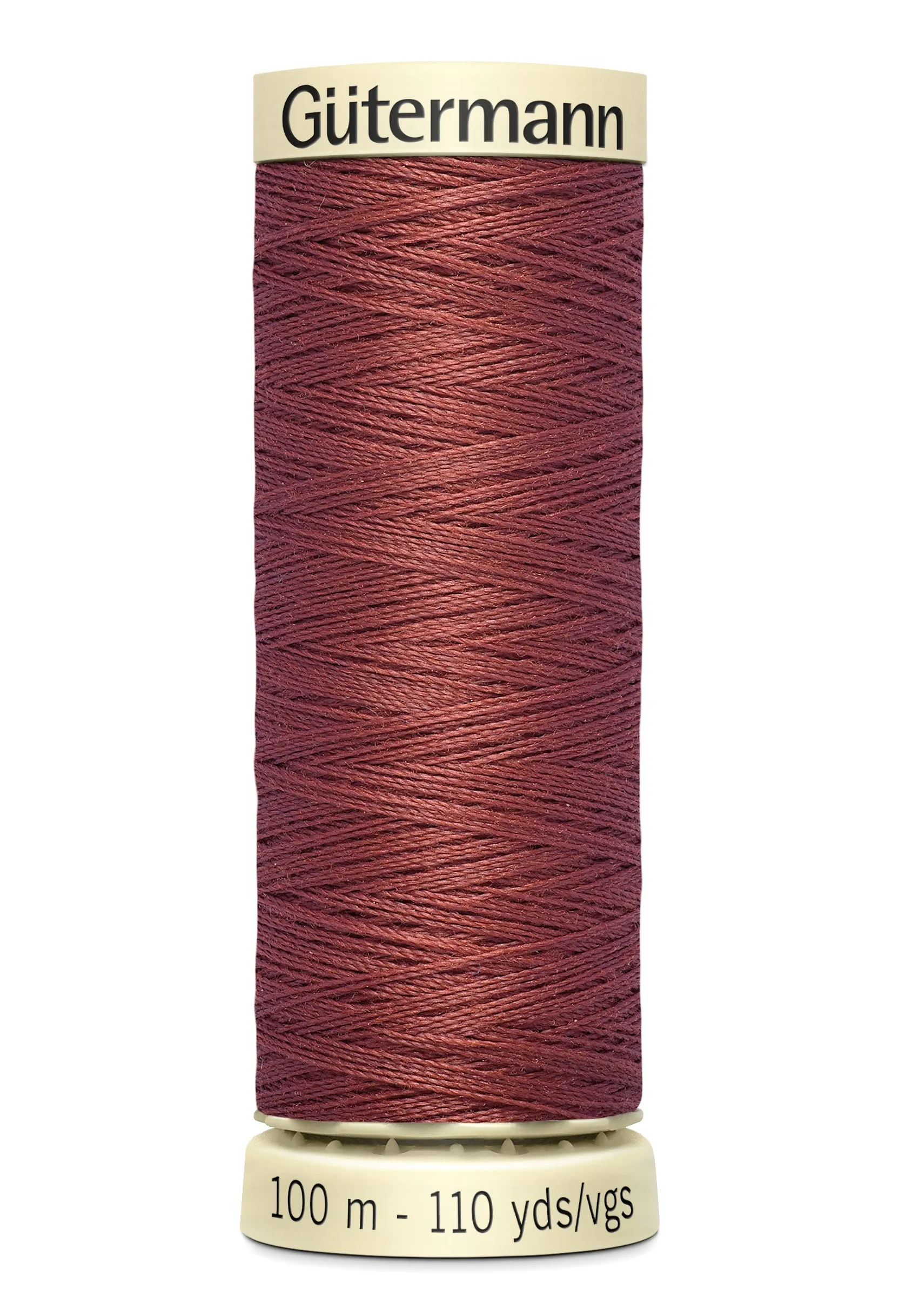 22mm Wool Binding - Russet