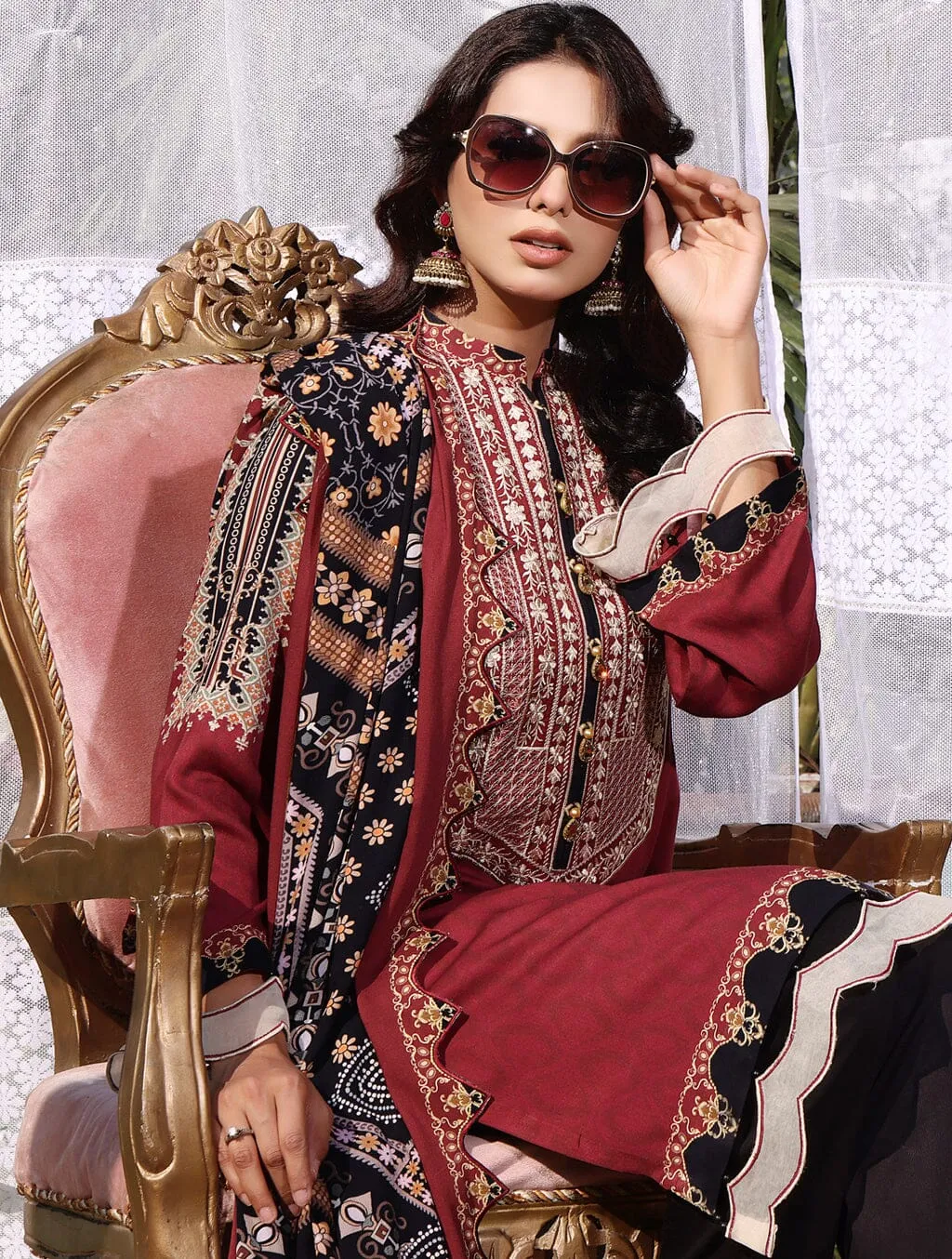 3 Piece Unstitched Suit KTE-1565