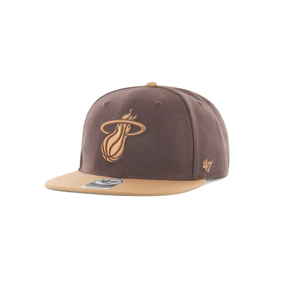 '47 Brand Miami HEAT Camel Snapback