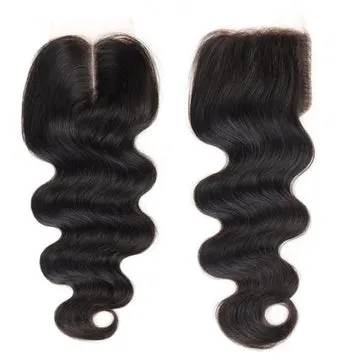 4X4 12A Virgin Lace Closure - Body Wave