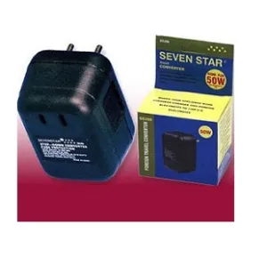 50 Watt Deluxe Step Down Voltage Travel Converter Model SS206