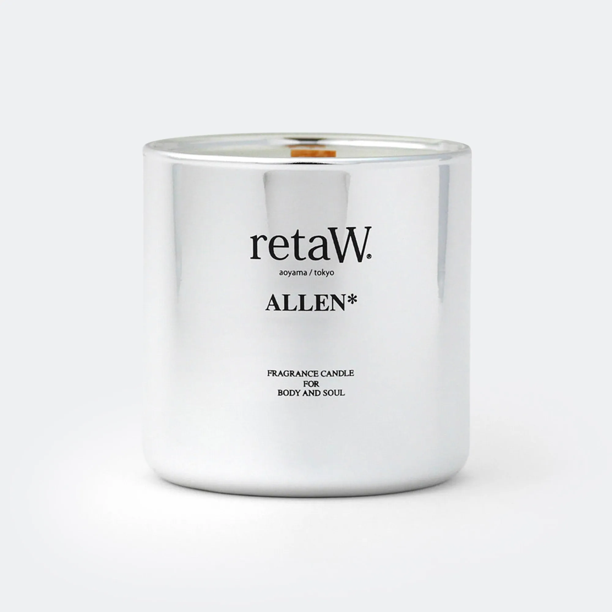 ALLEN* Candle - Silver