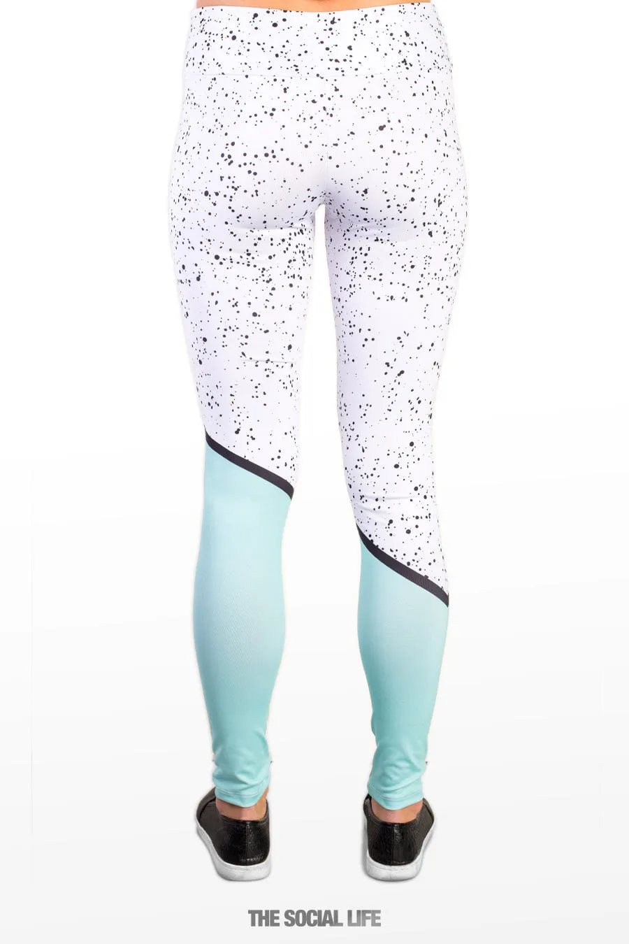 Alpha Chi Omega Mint Chip Leggings