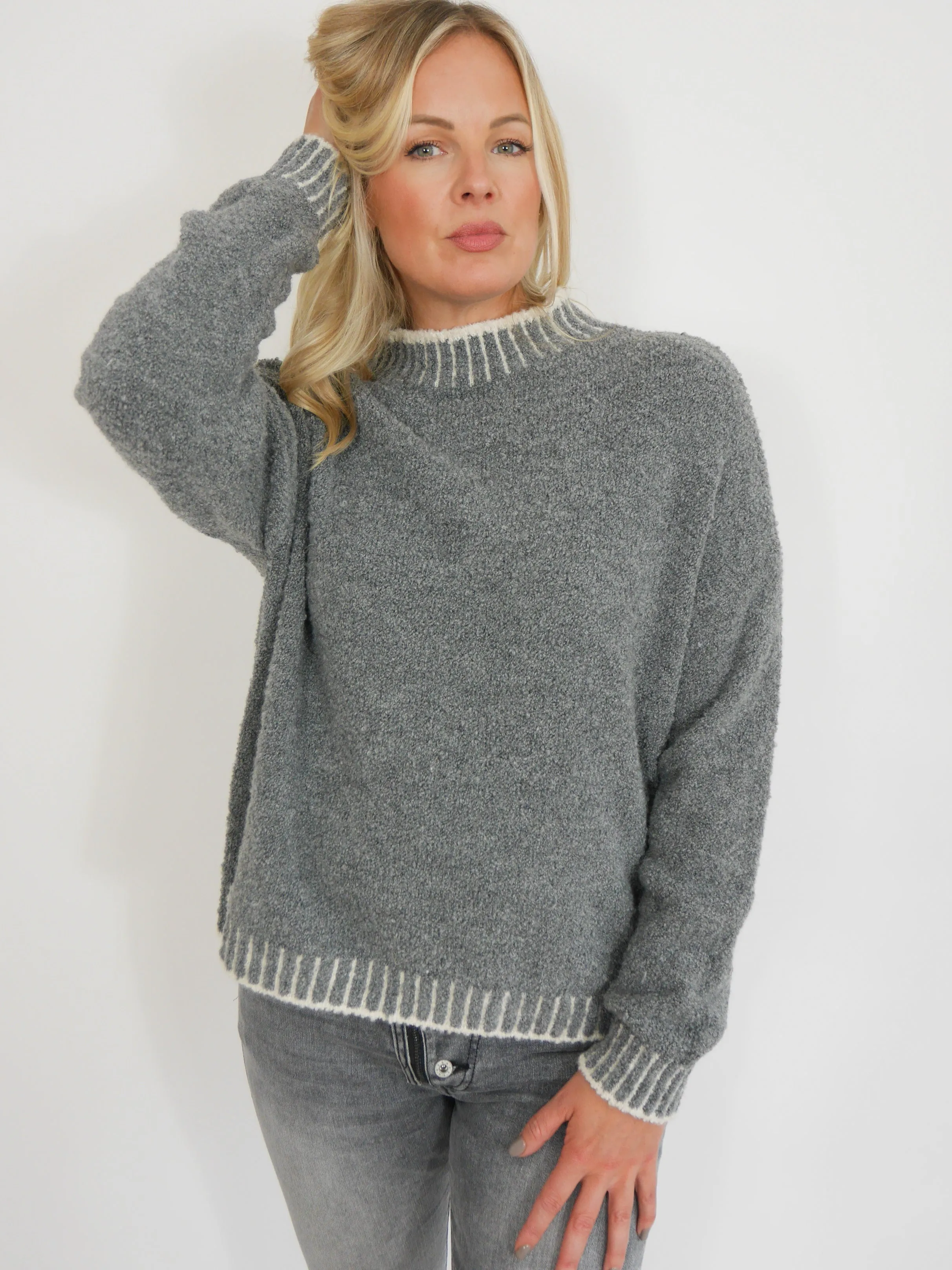 Annie Knit Grey