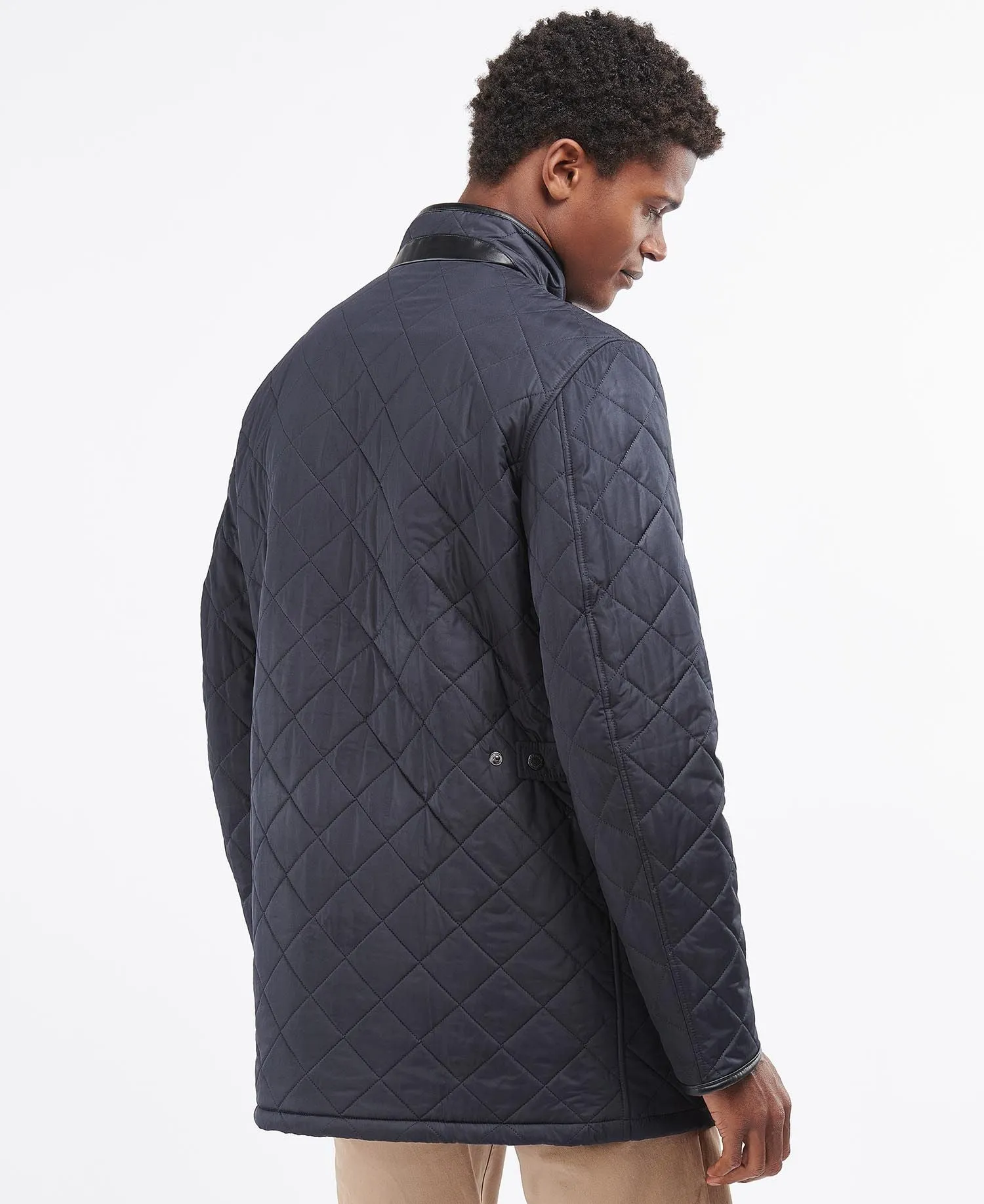 Barbour Long Powell Quilted Jacket