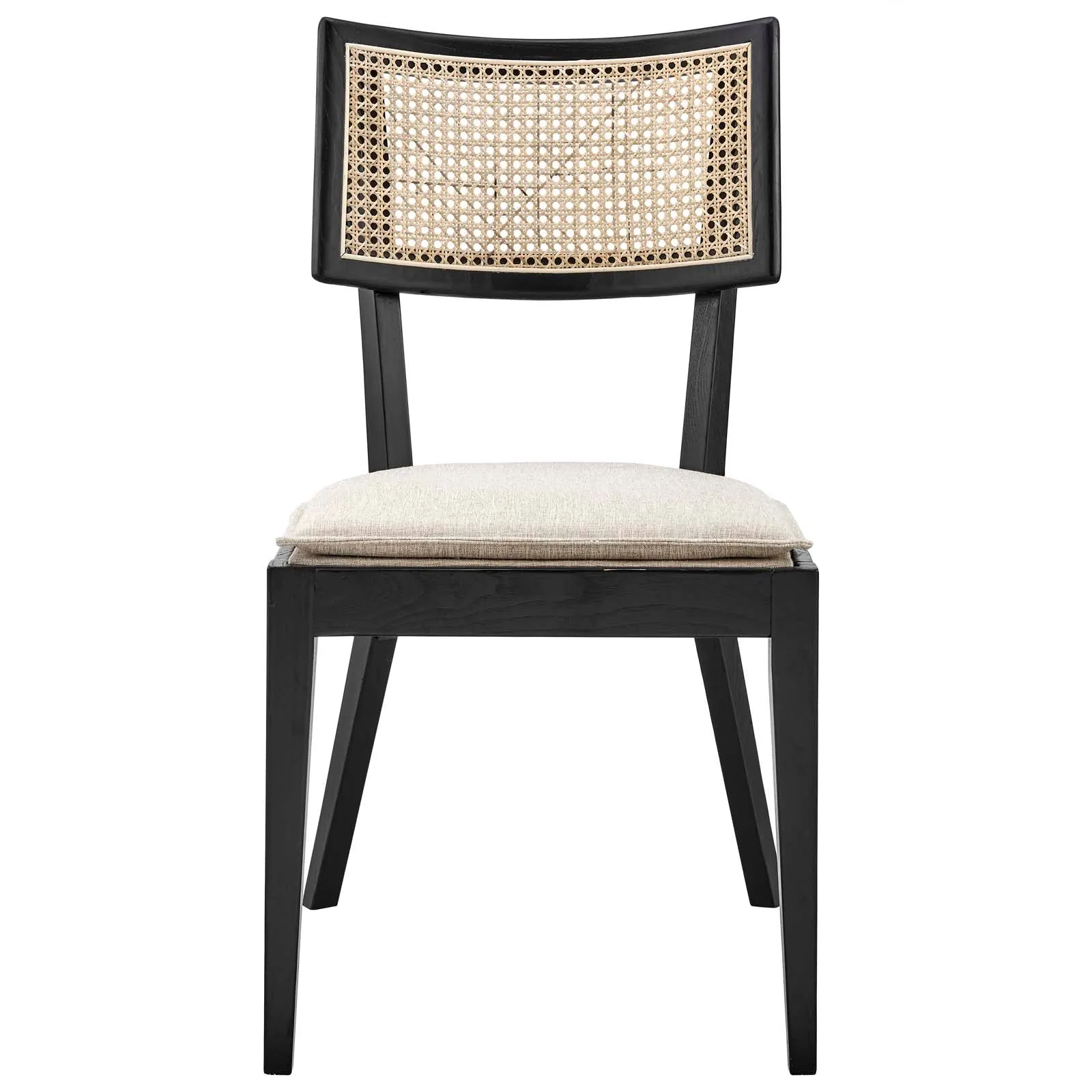 Caledonia Wood Dining Chair Set of 2 by Modway