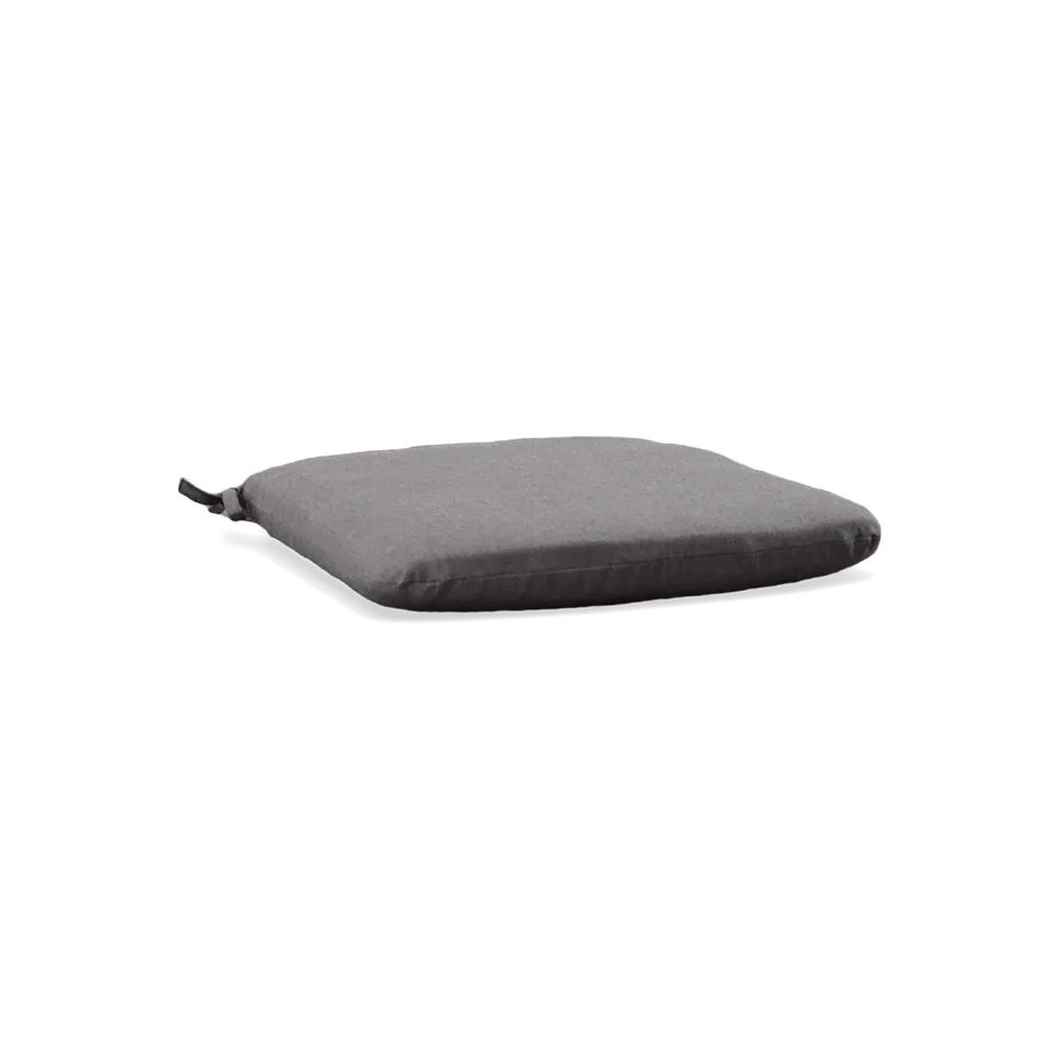 CARLO SEAT CUSHION, CAST SLATE