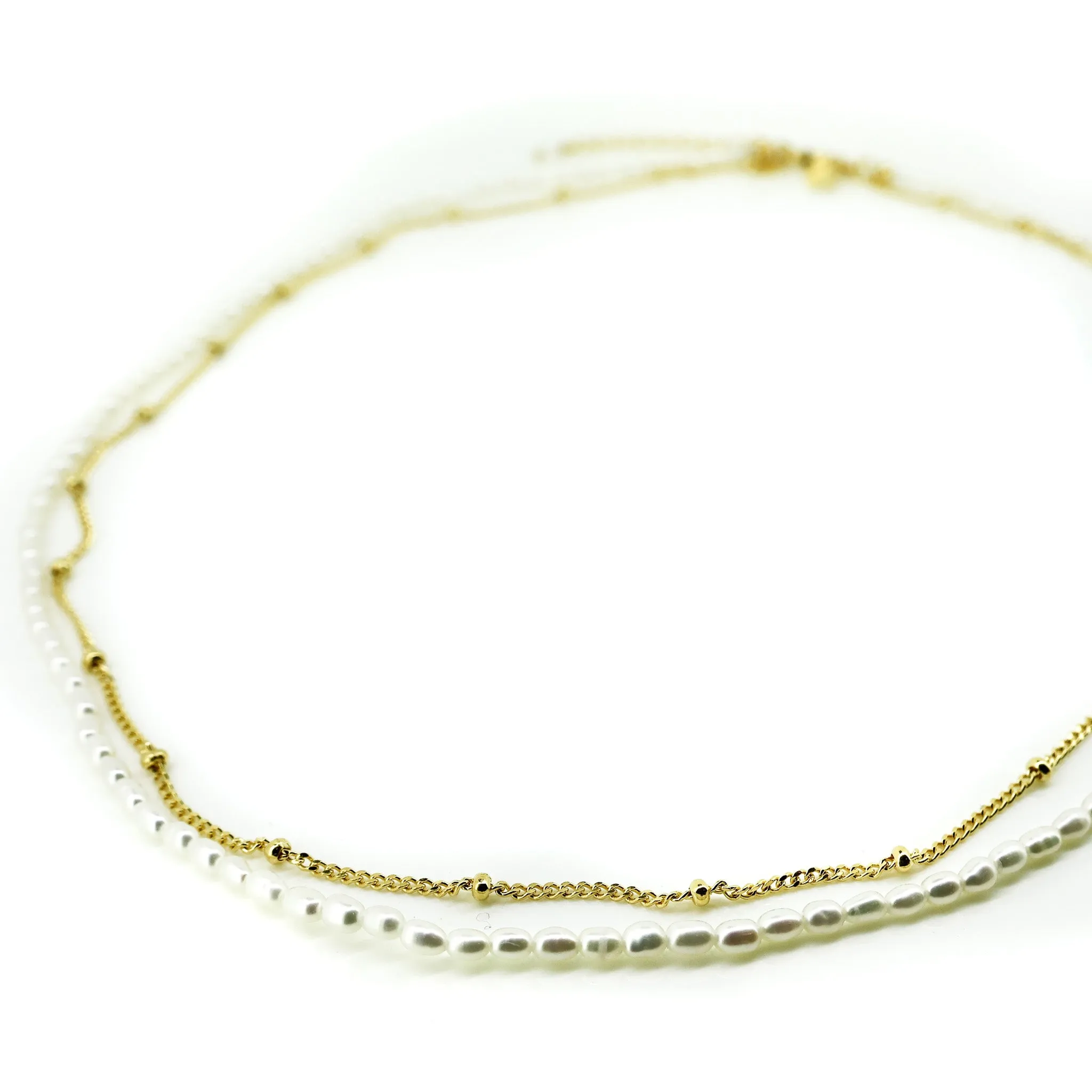 Cascade Necklace Gold