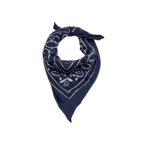 Cashmere Bandana in Navy