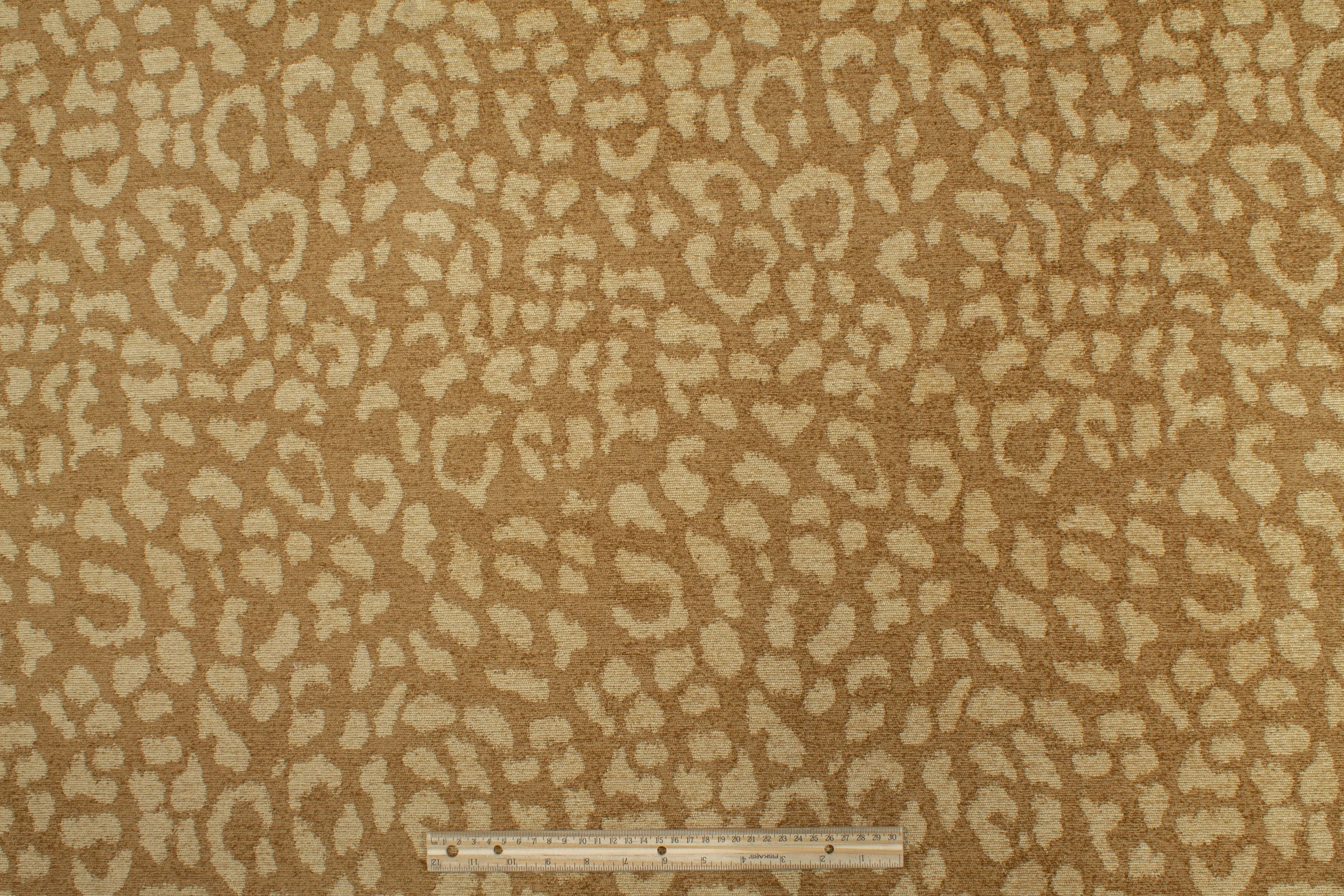 Cheetah Design Upholstery Chenille