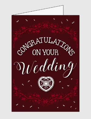 Congratulations on your Wedding Card