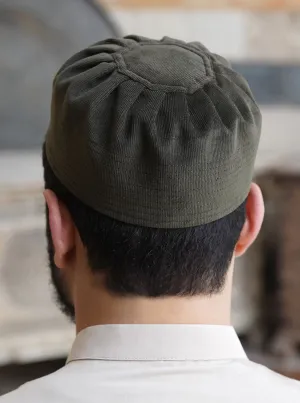 Corduroy Pleated Kufi