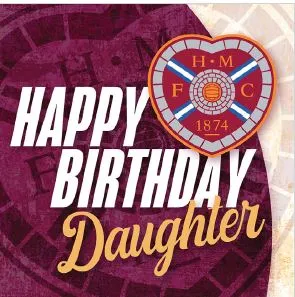 FB04 Family Birthday Crest Card - Daughter