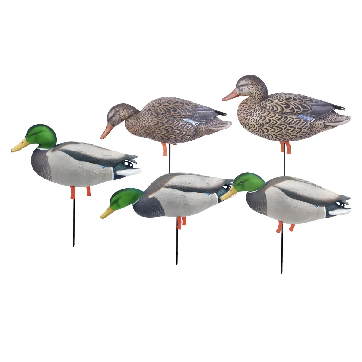 GHG Pro-Grade FFD Elite Full Body Mallard Decoys - Harvester Pack