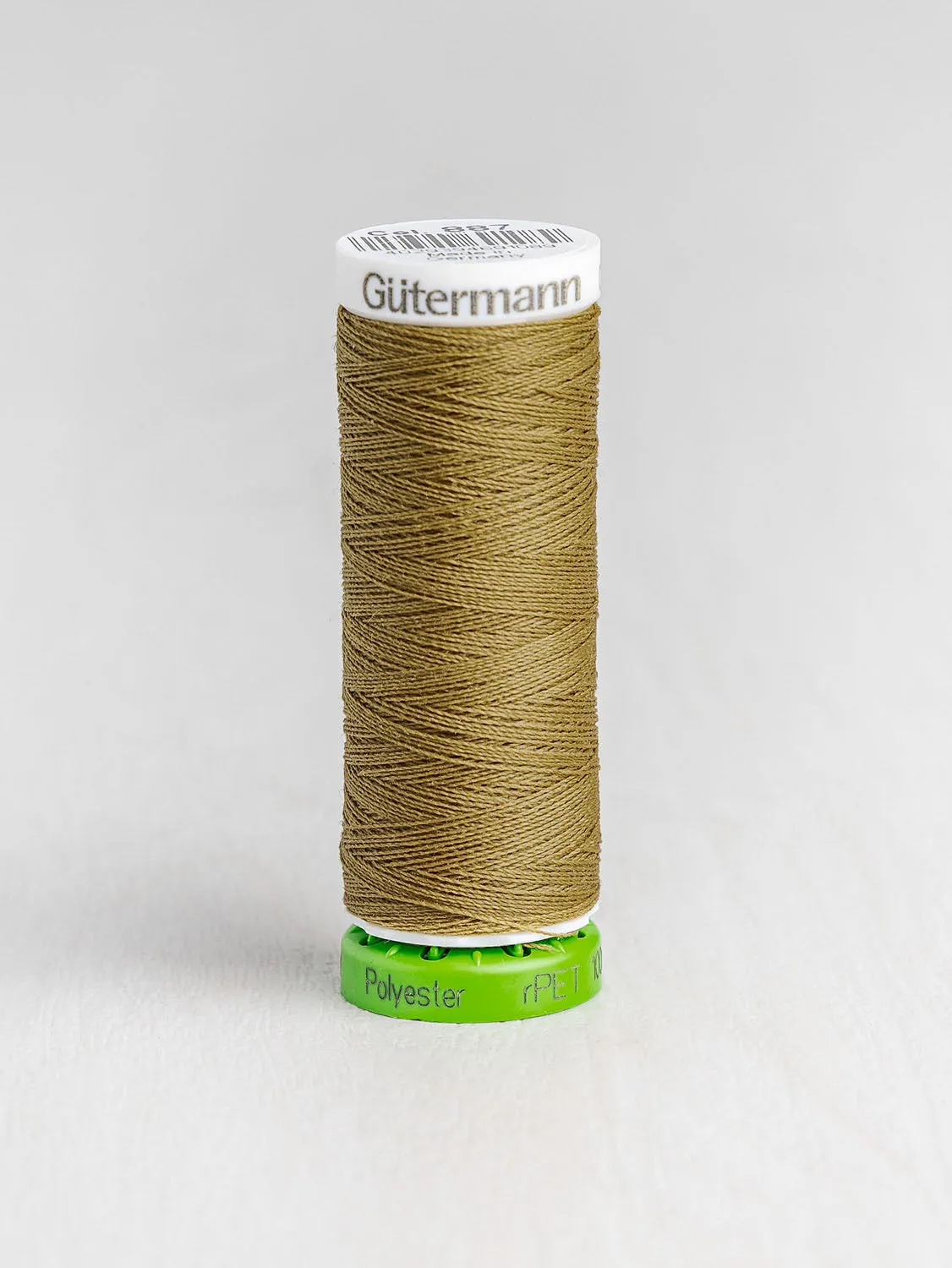 Gütermann All Purpose rPET Recycled Thread - Antique Bronze 887