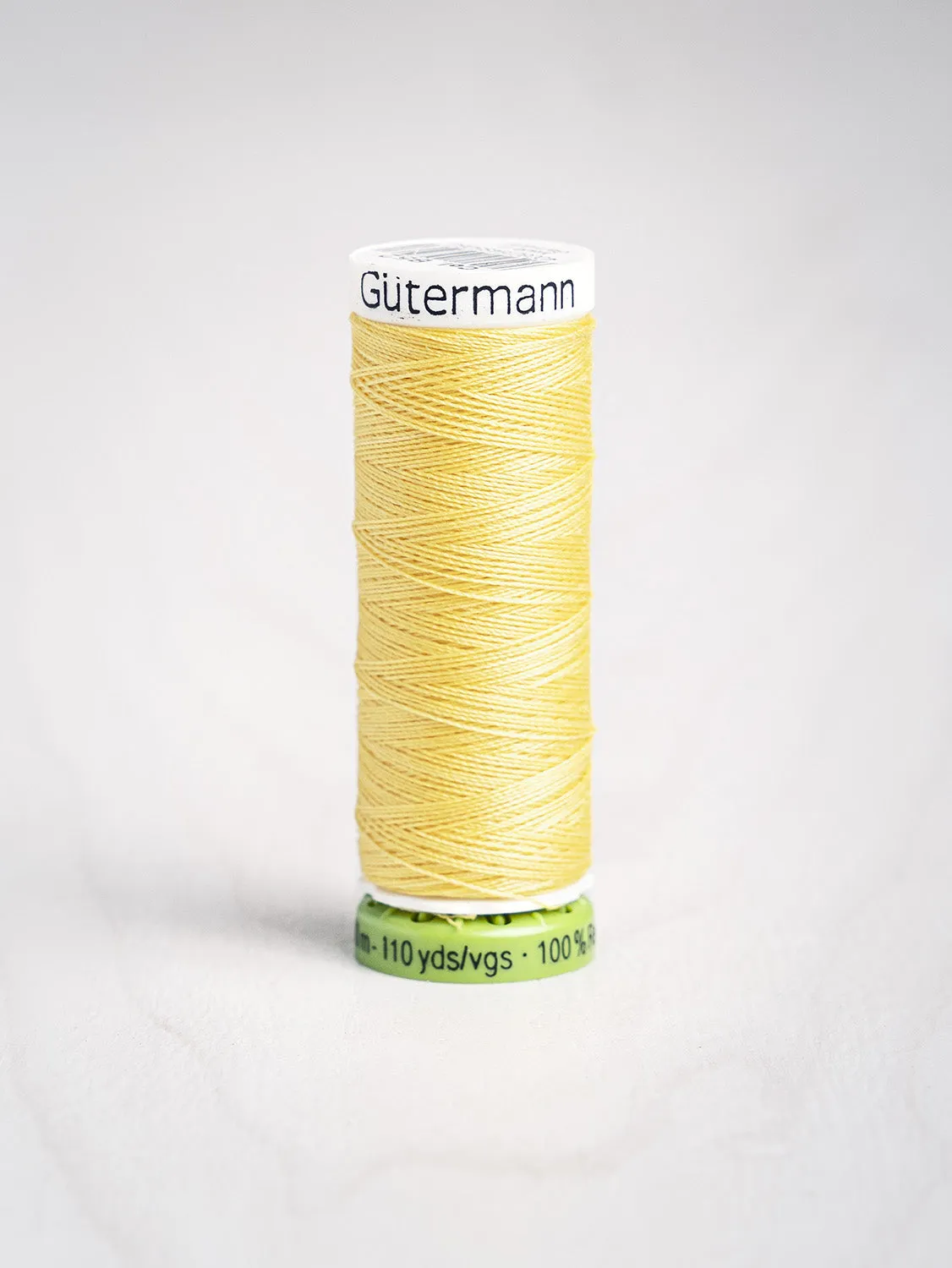 Gütermann All Purpose rPET Recycled Thread - Canary Yellow 852