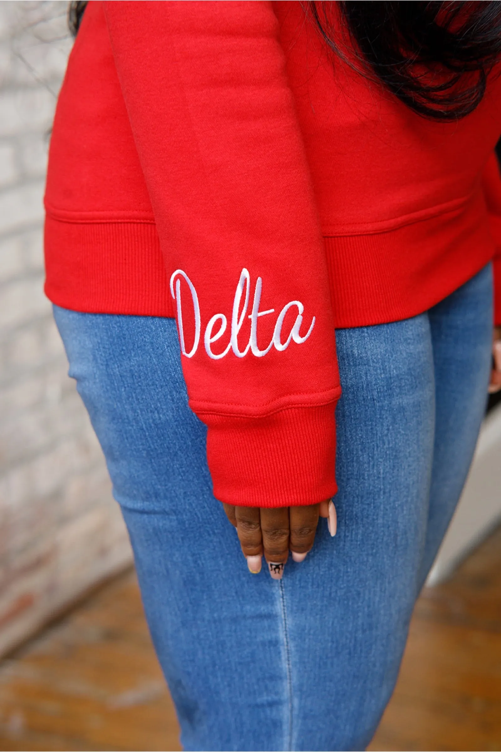 HBCU Delta Chenille Sweatshirt