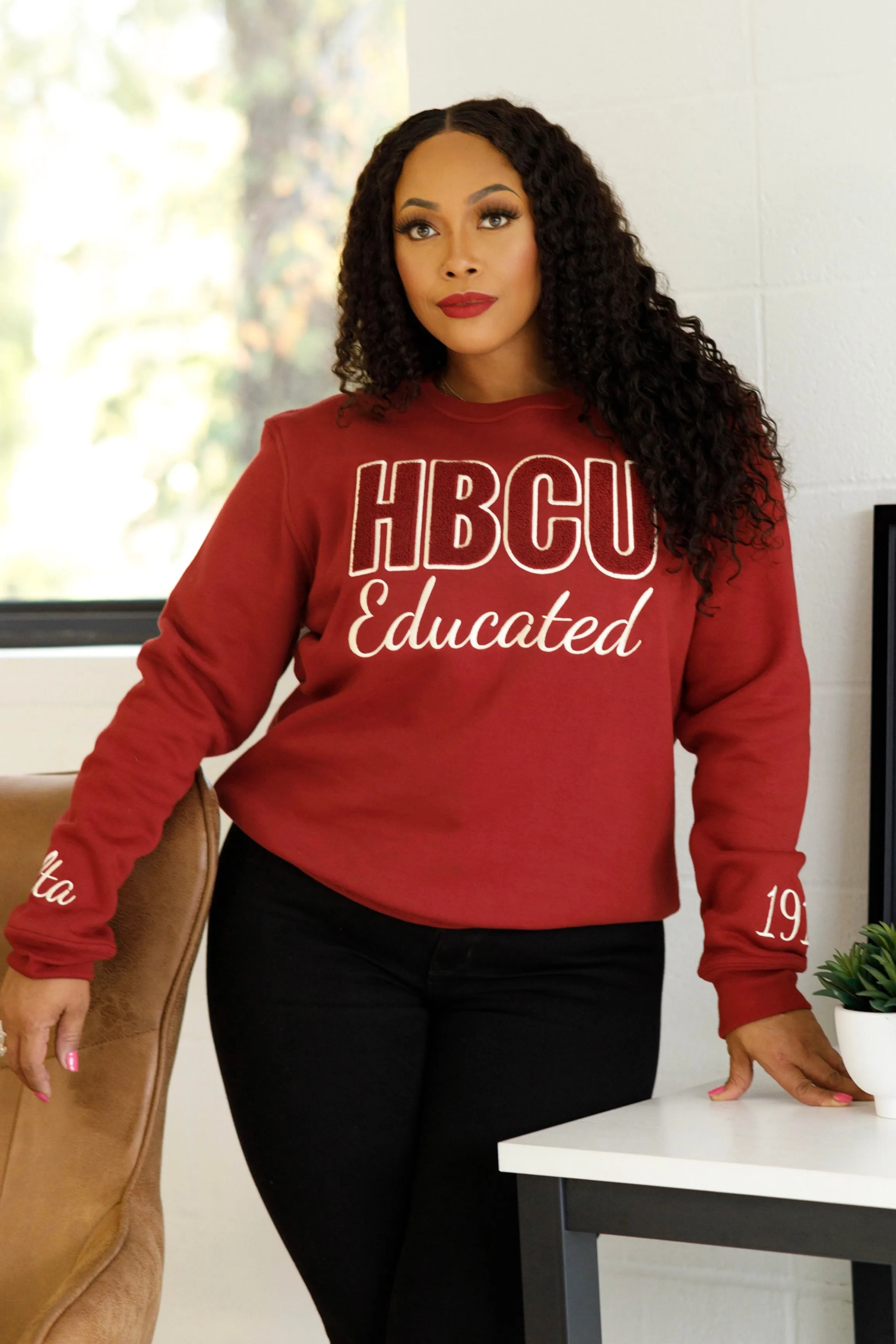 HBCU Delta Chenille Sweatshirt