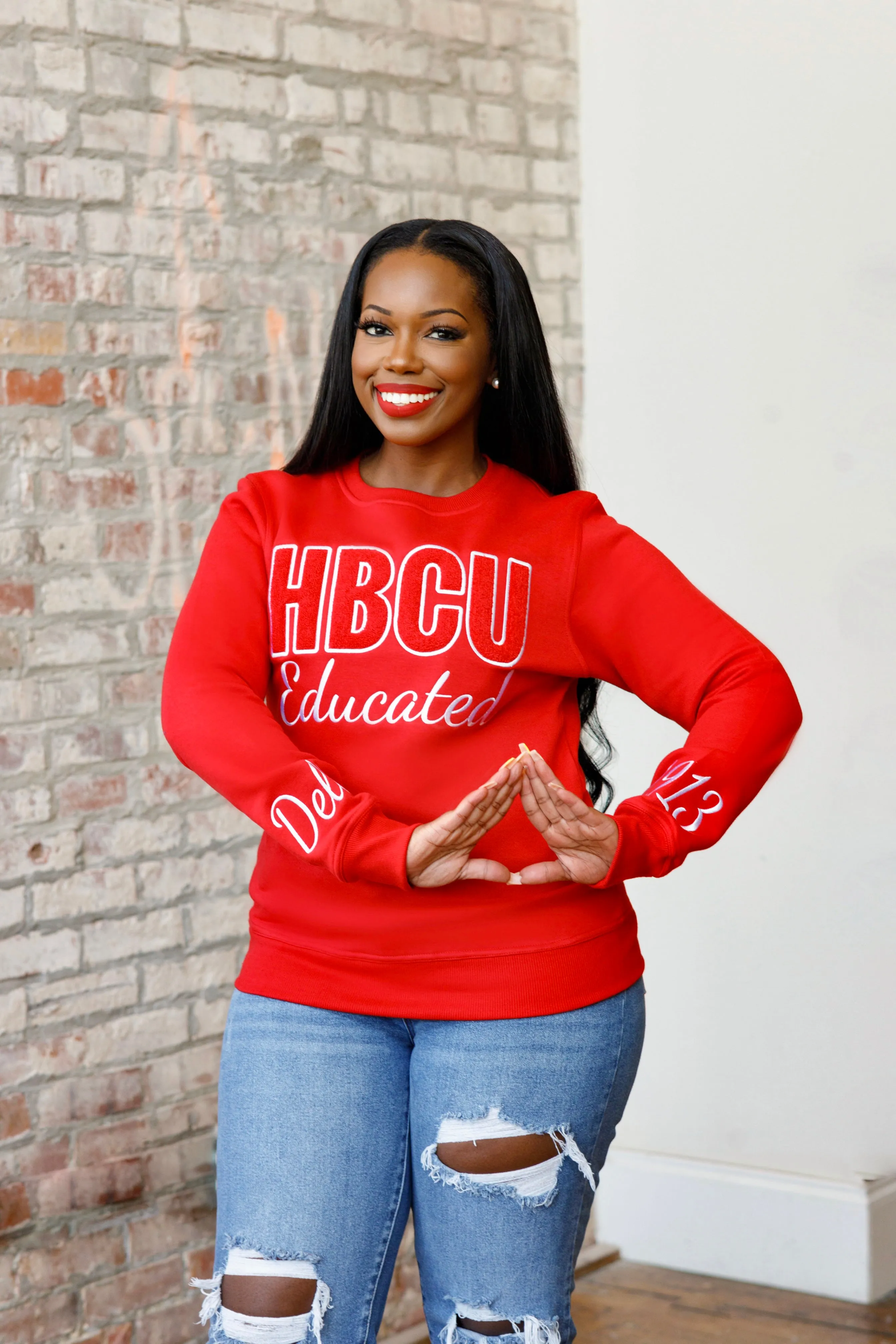 HBCU Delta Chenille Sweatshirt