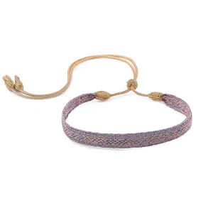 Izy n°1 Choker in Gold Plum