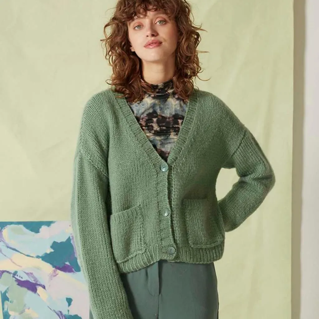 Jacke mit Taschen Strickanleitung - Lang Yarns (Heft)