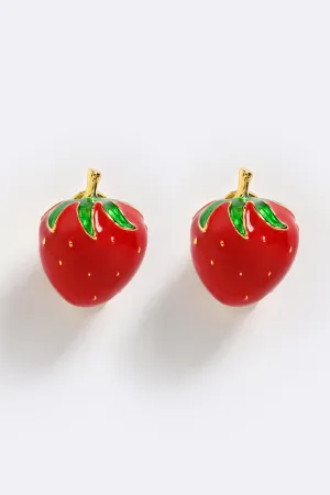 Juicy AF Earrings Red