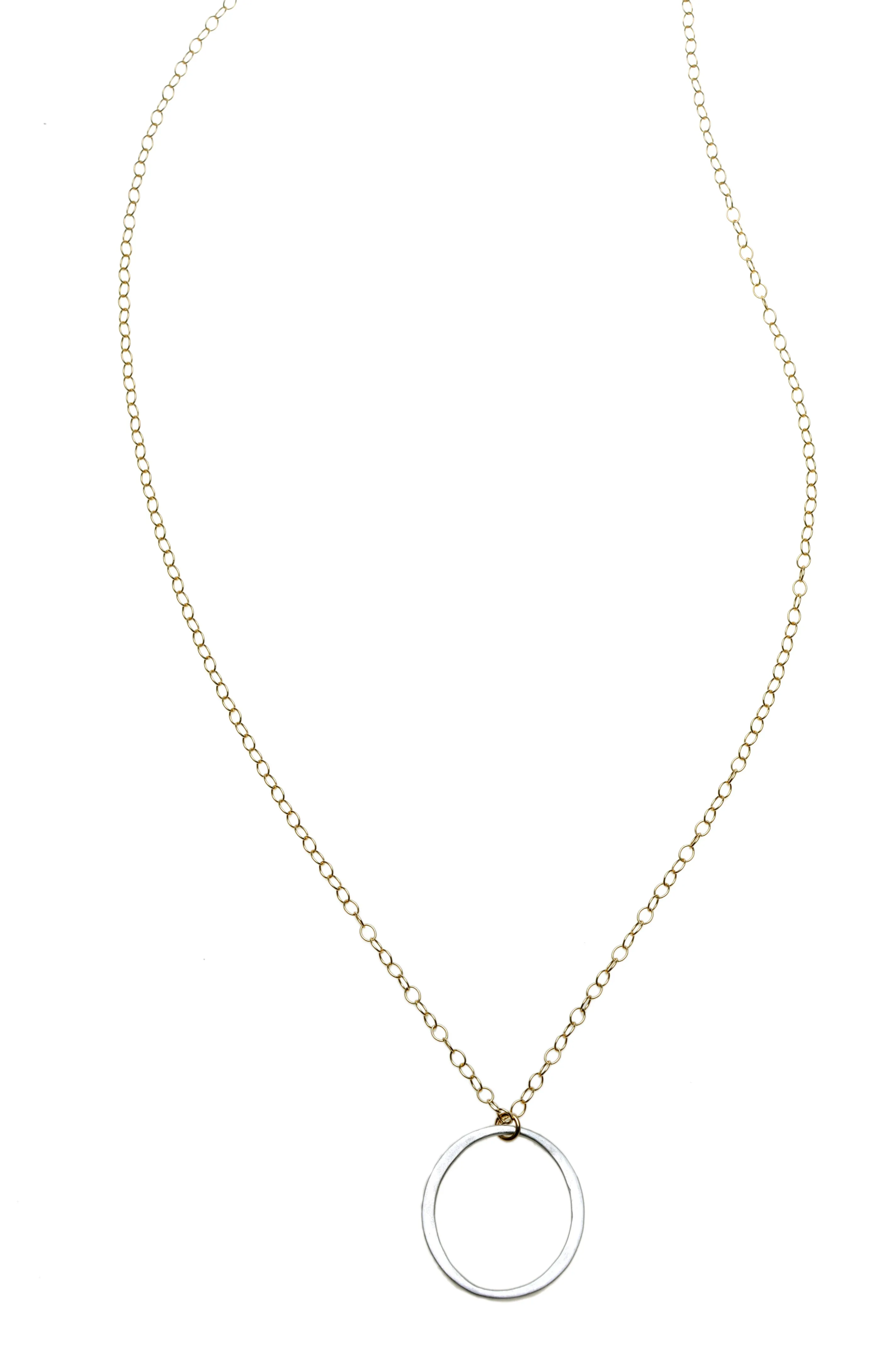 Kai Large Long Necklace Gold Filled Cable Chain-Mixed Metal