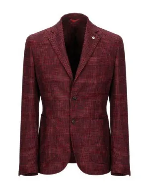 L.b.m. 1911 Man Blazer Red 38 suit