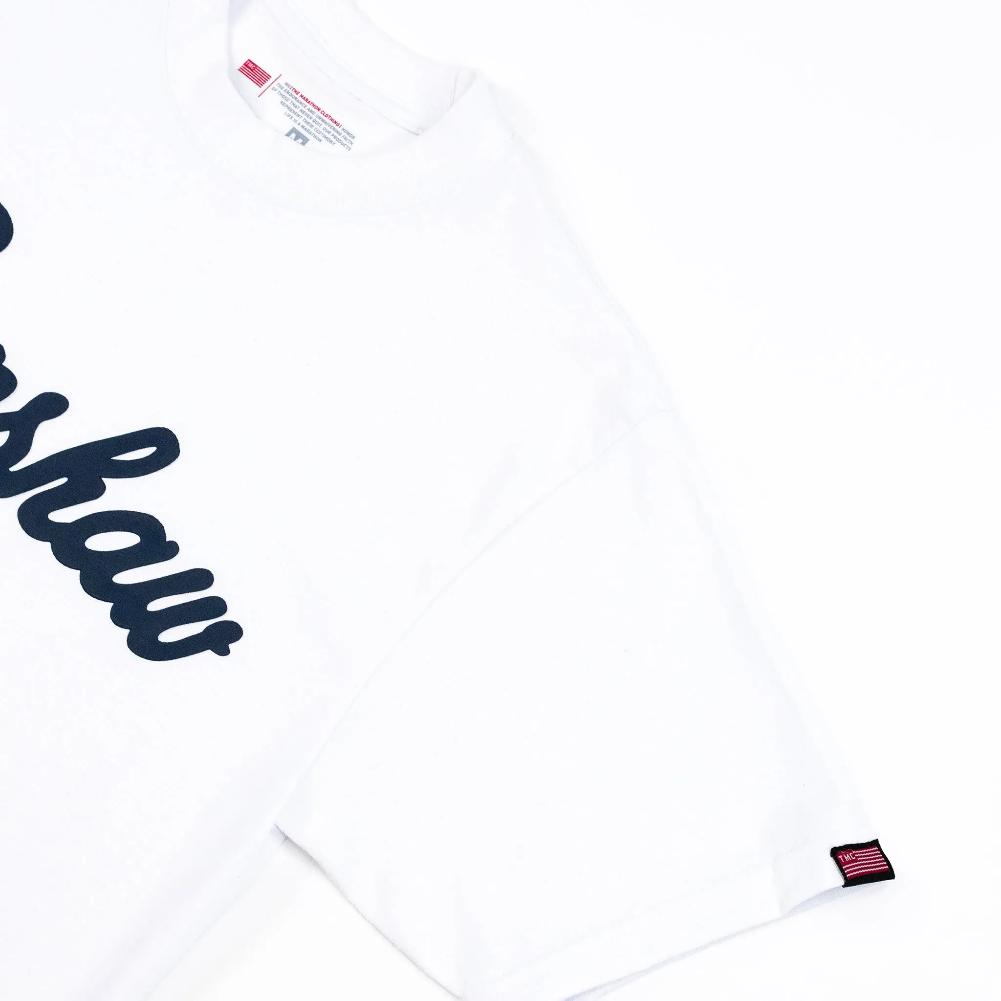 Limited Edition Crenshaw T-Shirt - White/Navy