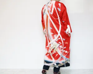 <J06-027> KIMONO Long Jacket