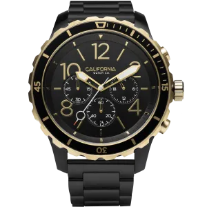 Mavericks Chrono SS All Black Gold