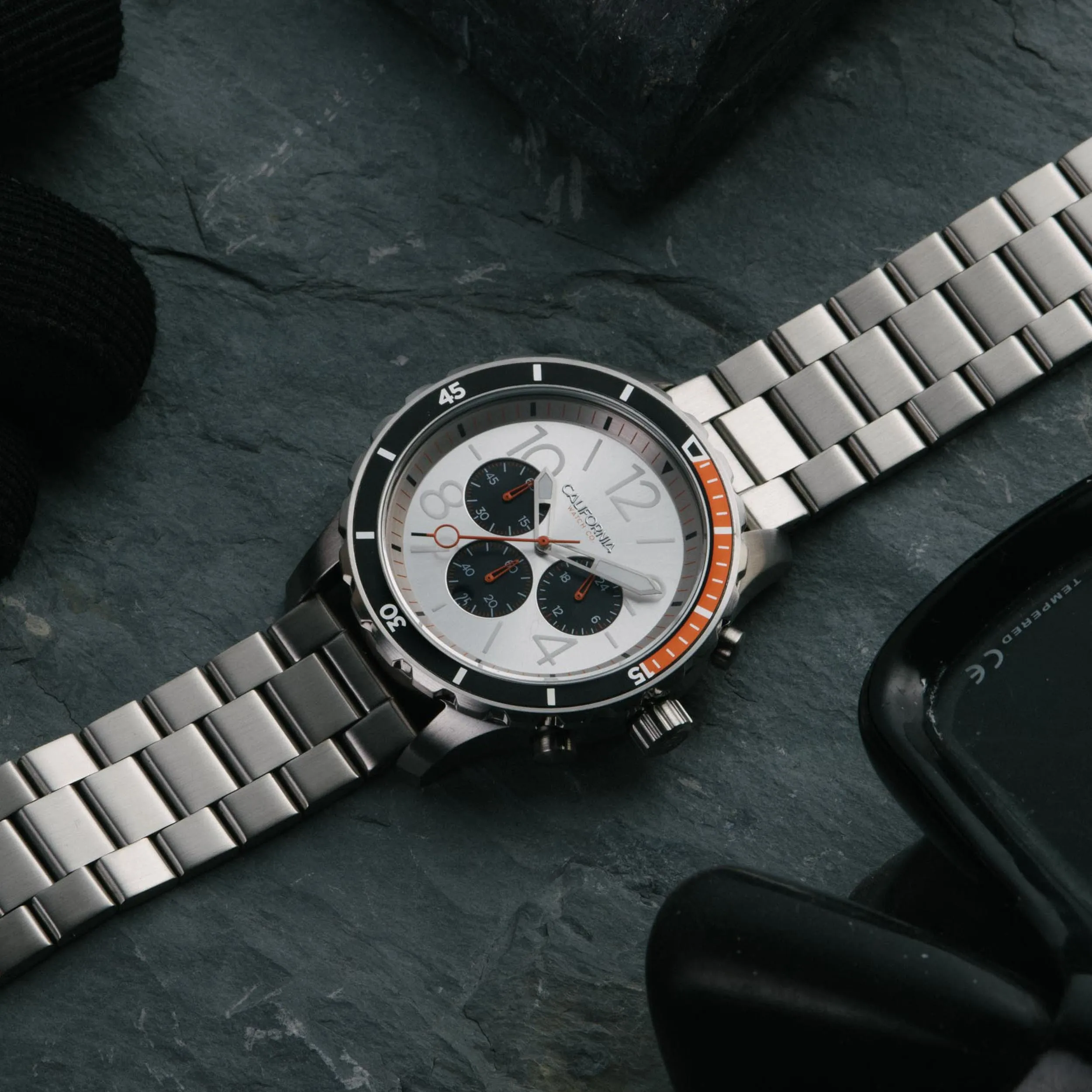 Mavericks Chrono SS Silver Orange