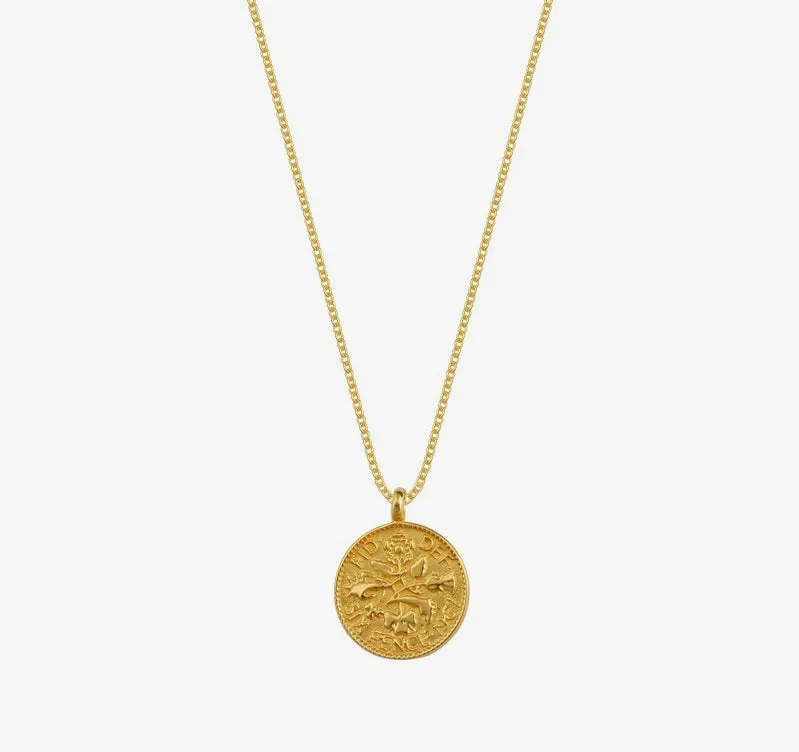 Medallion Coin Necklace