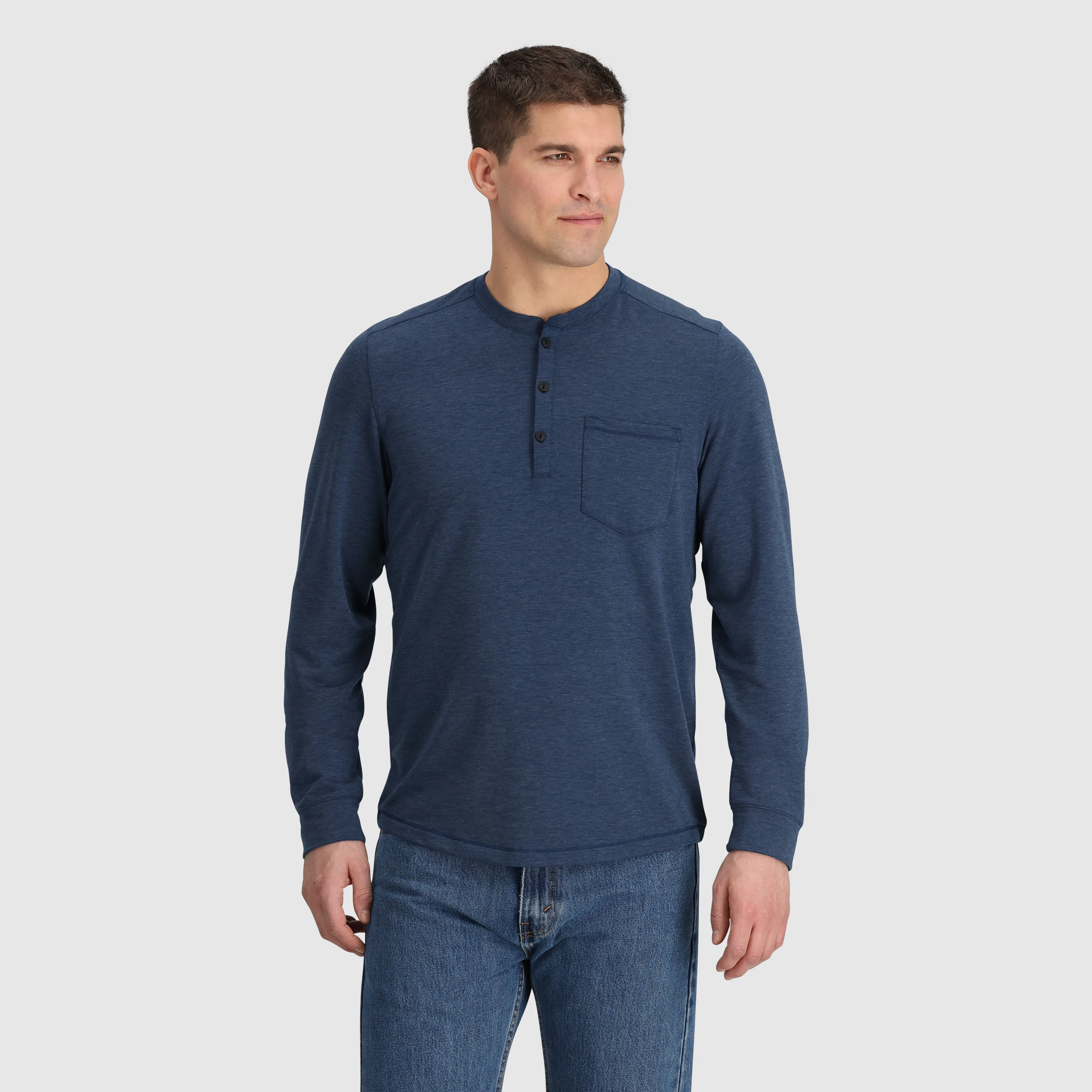 Men's Aberdeen Long Sleeve Henley