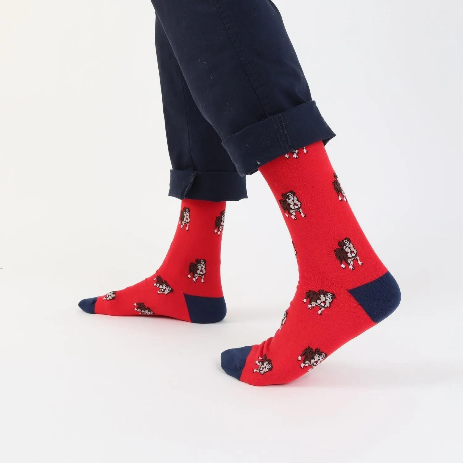 Men's Bulldog Cotton Socks