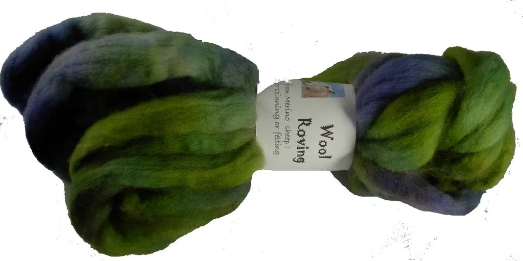 Merino Wool Roving, Pansy