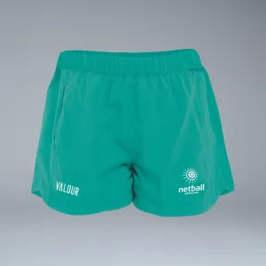 Netball QLD Teal Shorts