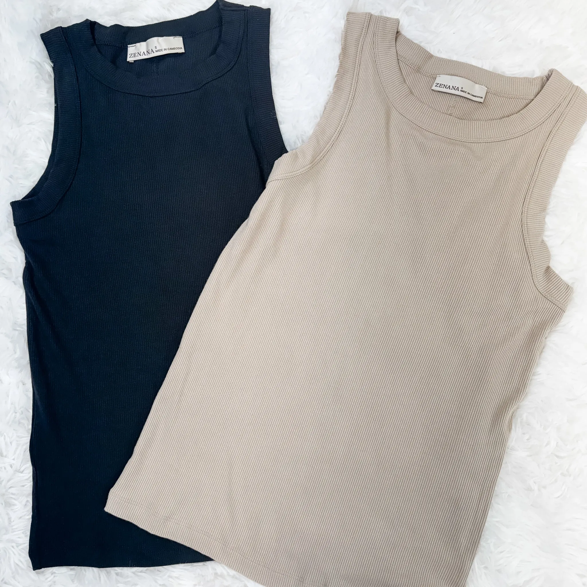 Nowhere To Go Ribbed Tank Top