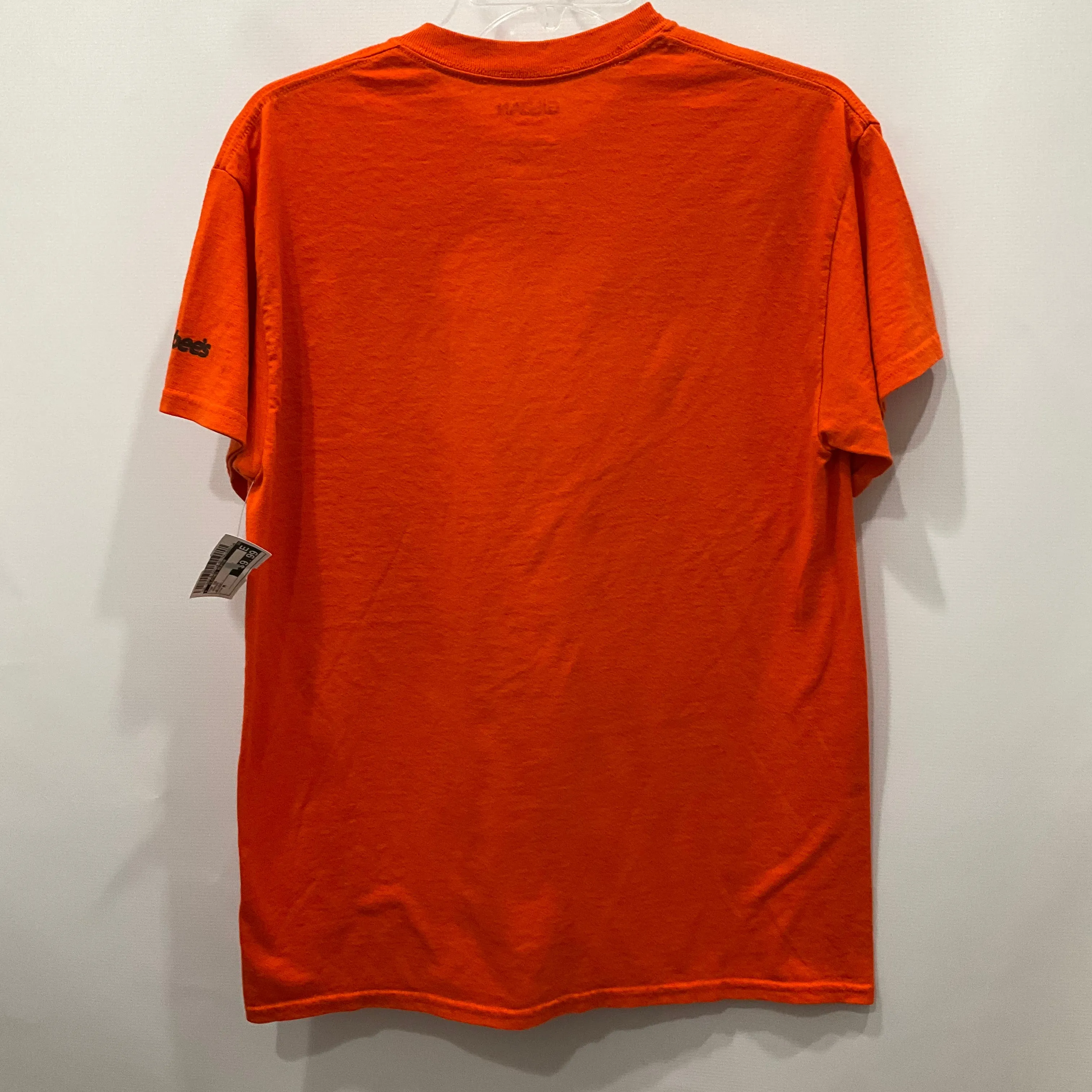 Orange Top Short Sleeve glidan, Size M