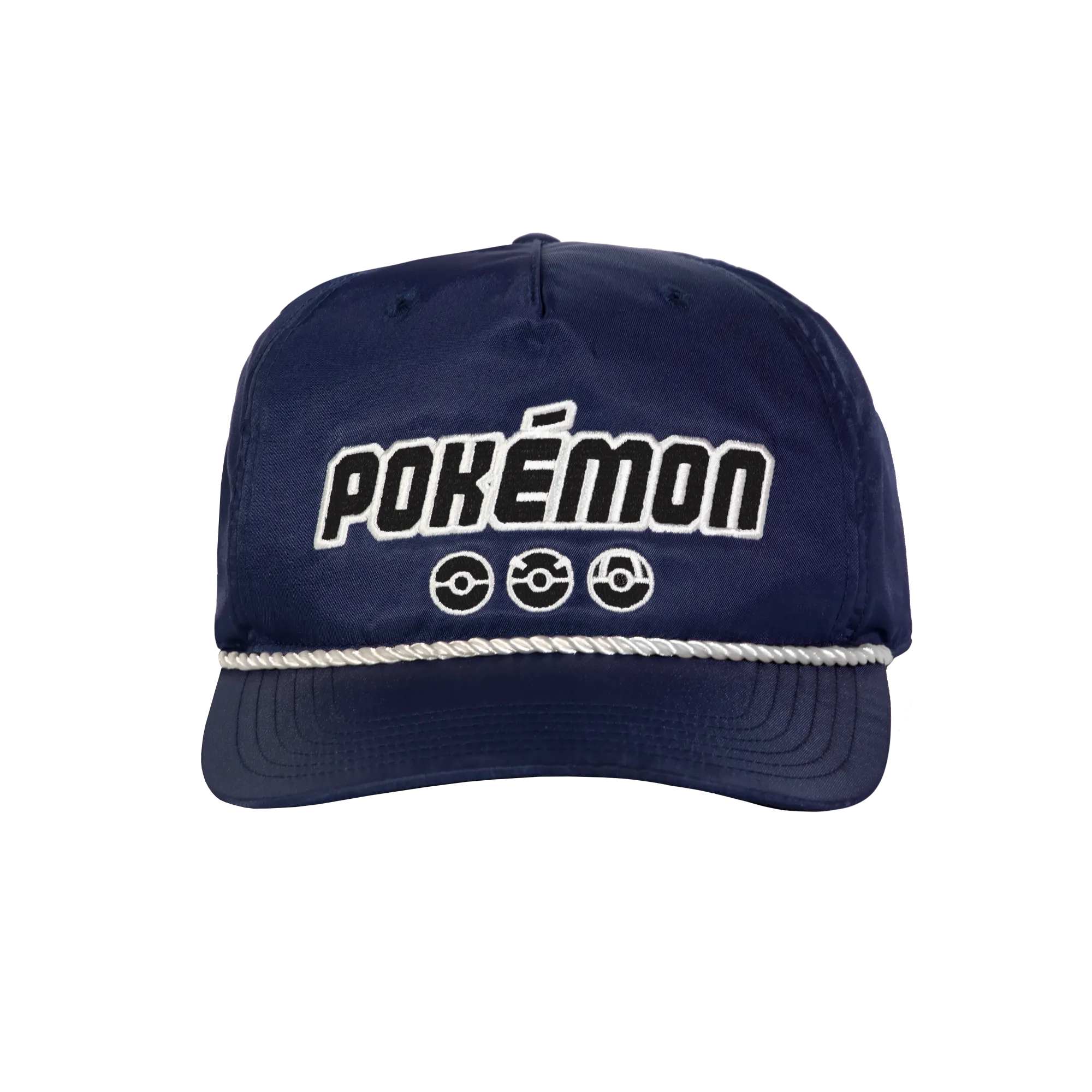 Poké Balls Navy Grandpa Rope Hat