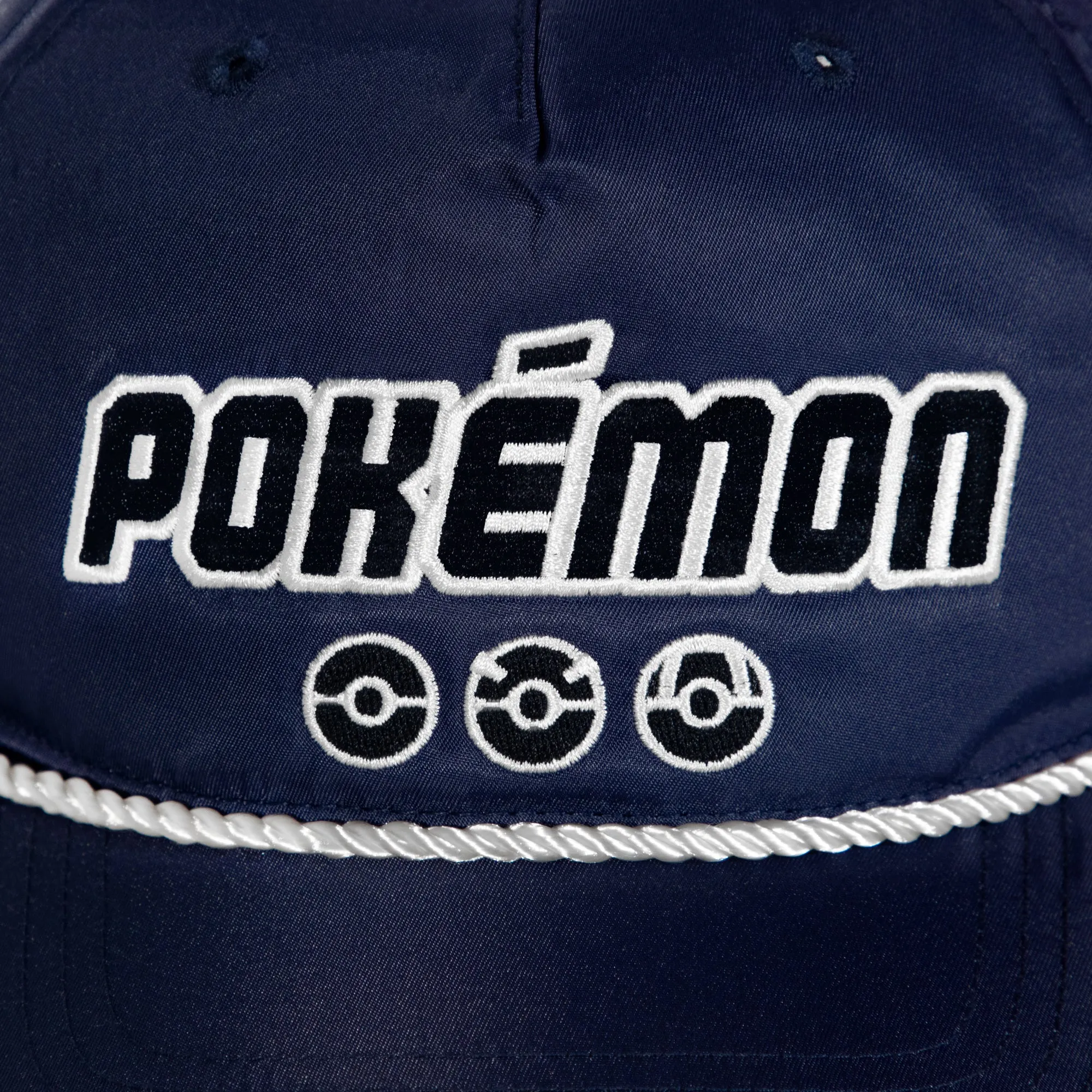 Poké Balls Navy Grandpa Rope Hat