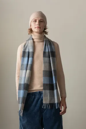 Pringle Of Scotland Cashmere Wide Scarf - Fresco 5 Sq