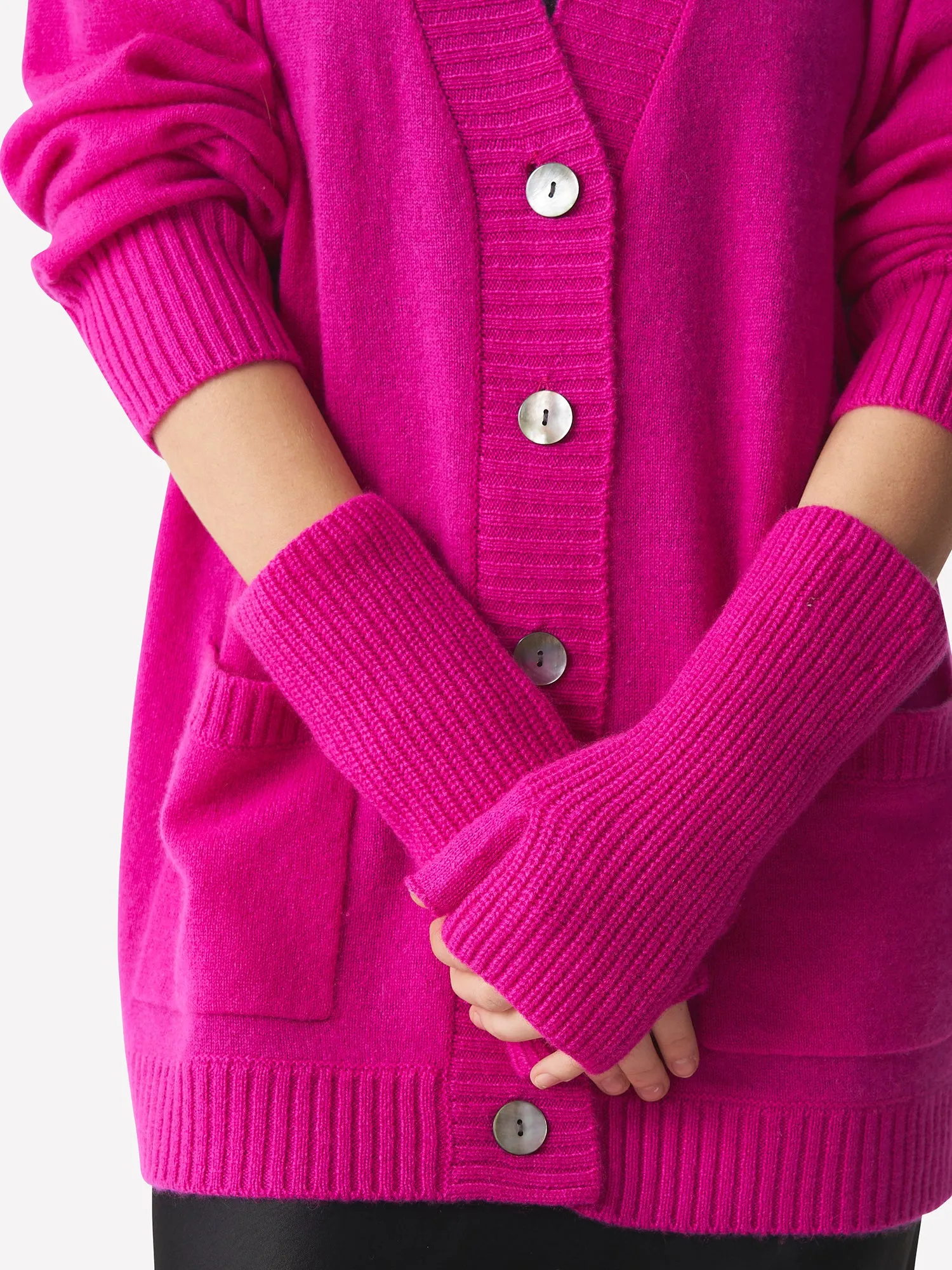 Ribbed Wrist Warmers