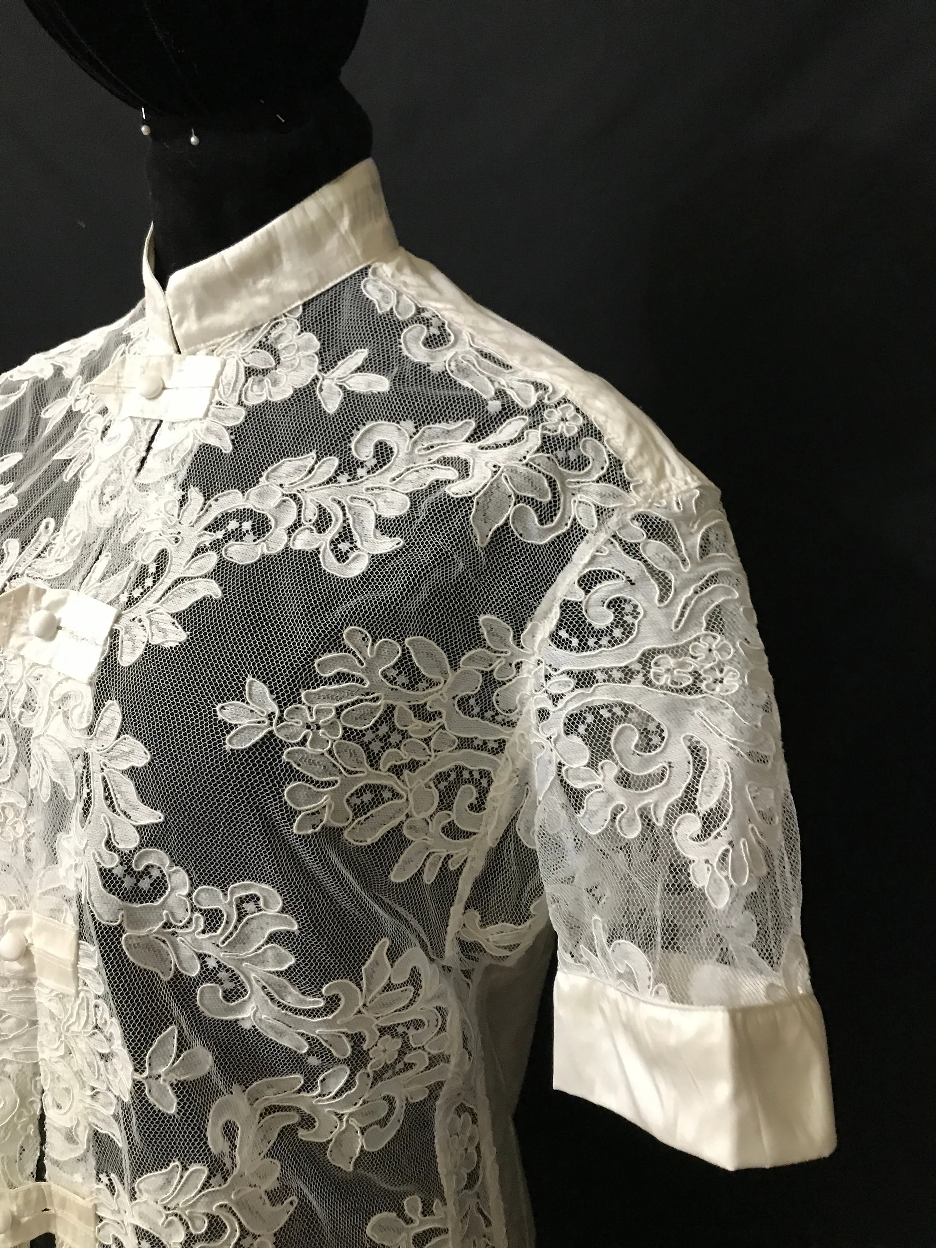 Shirt 1108: Oliver Gregory "Bridal Shirt" size M