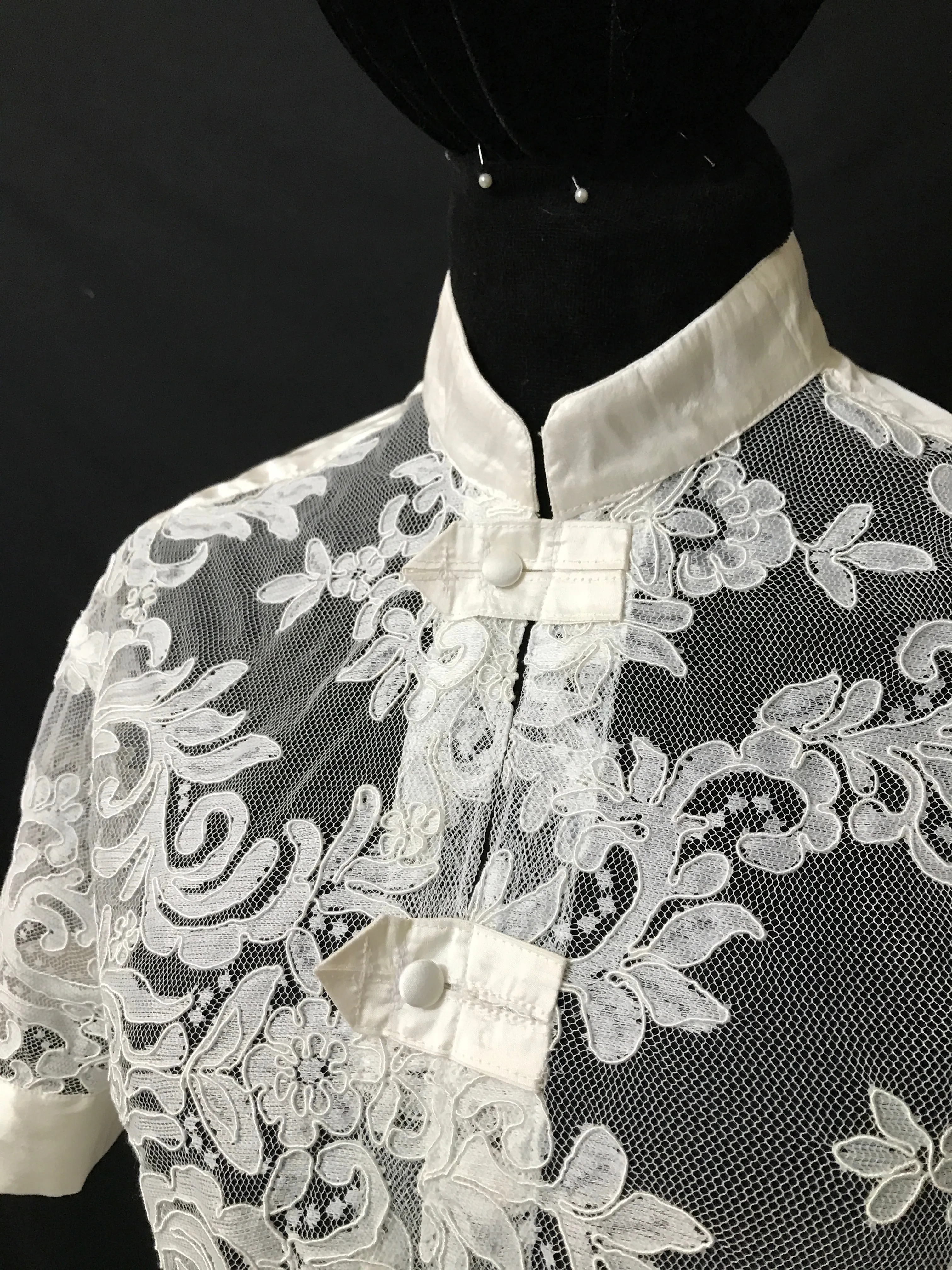 Shirt 1108: Oliver Gregory "Bridal Shirt" size M