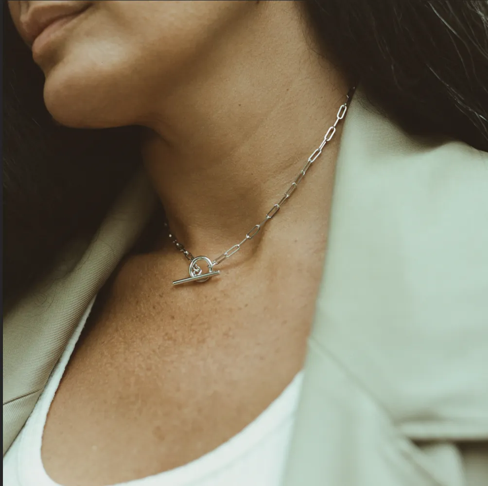 Small Love Link Necklace