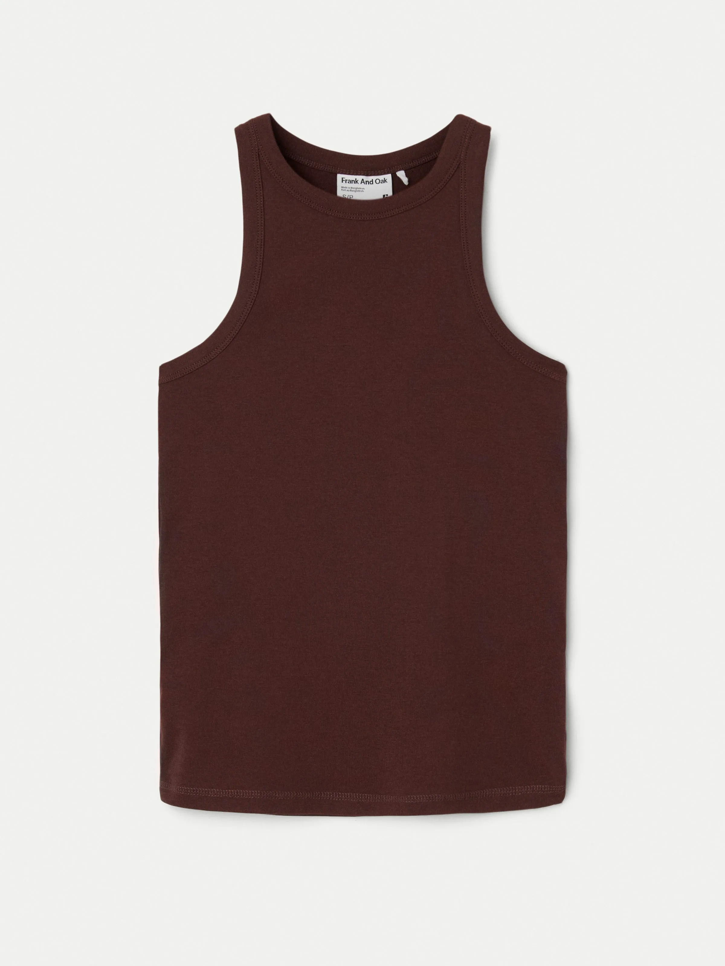 The Essential Tank Top in Mahogany