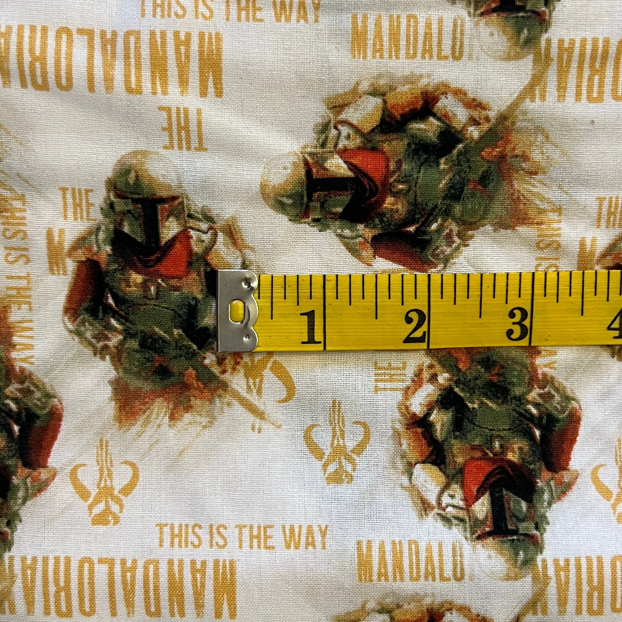 The Mandalorian Cotton: 2.5 yds