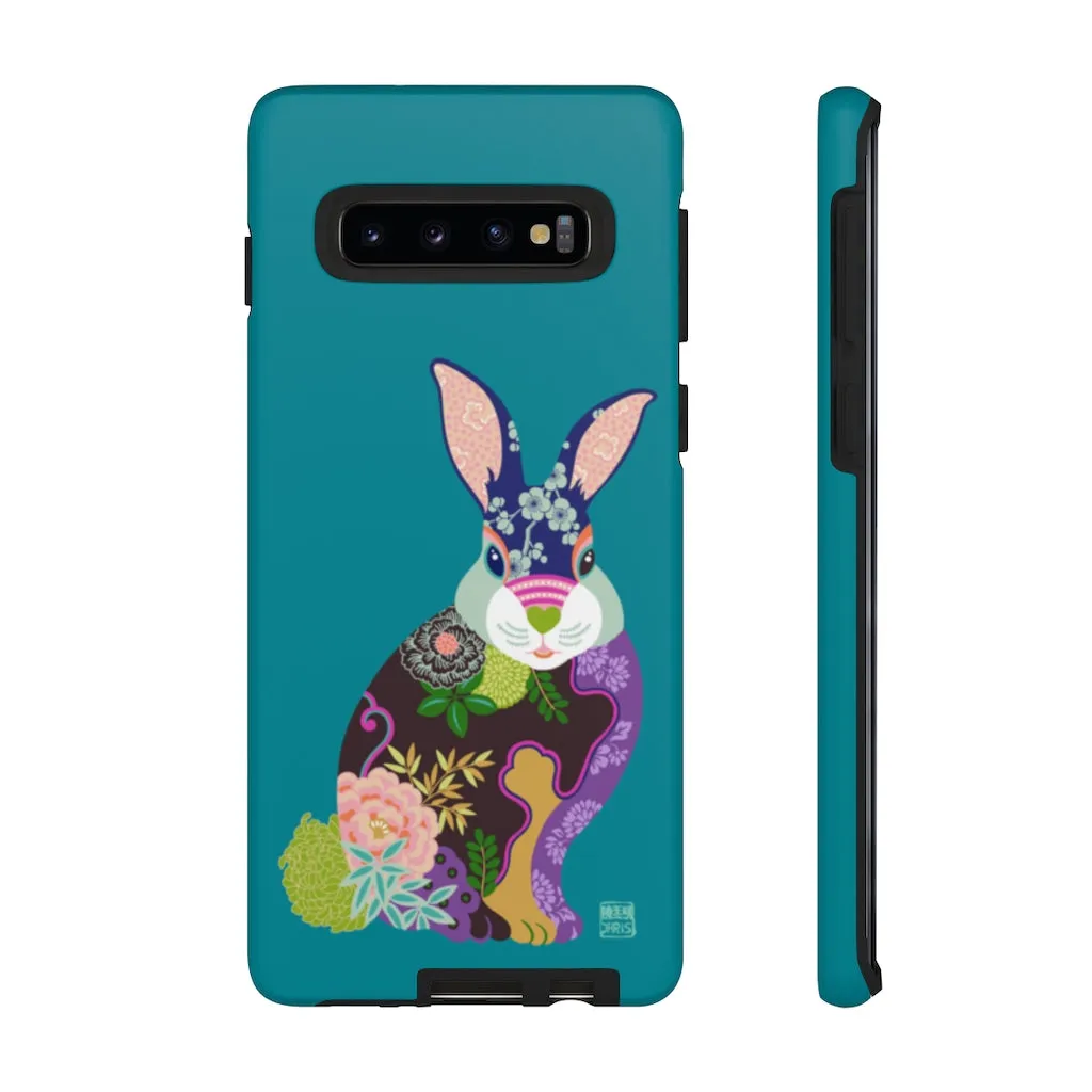 THE PEONY RABBIT Chinese Zodiac Phone Case